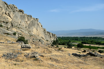 Ancient cave town Uplistsikhe, Georgia