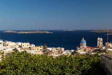 Naklejka na ściany i meble Coast of a greek island