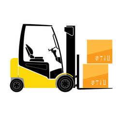 Loader icon, Forklift icon