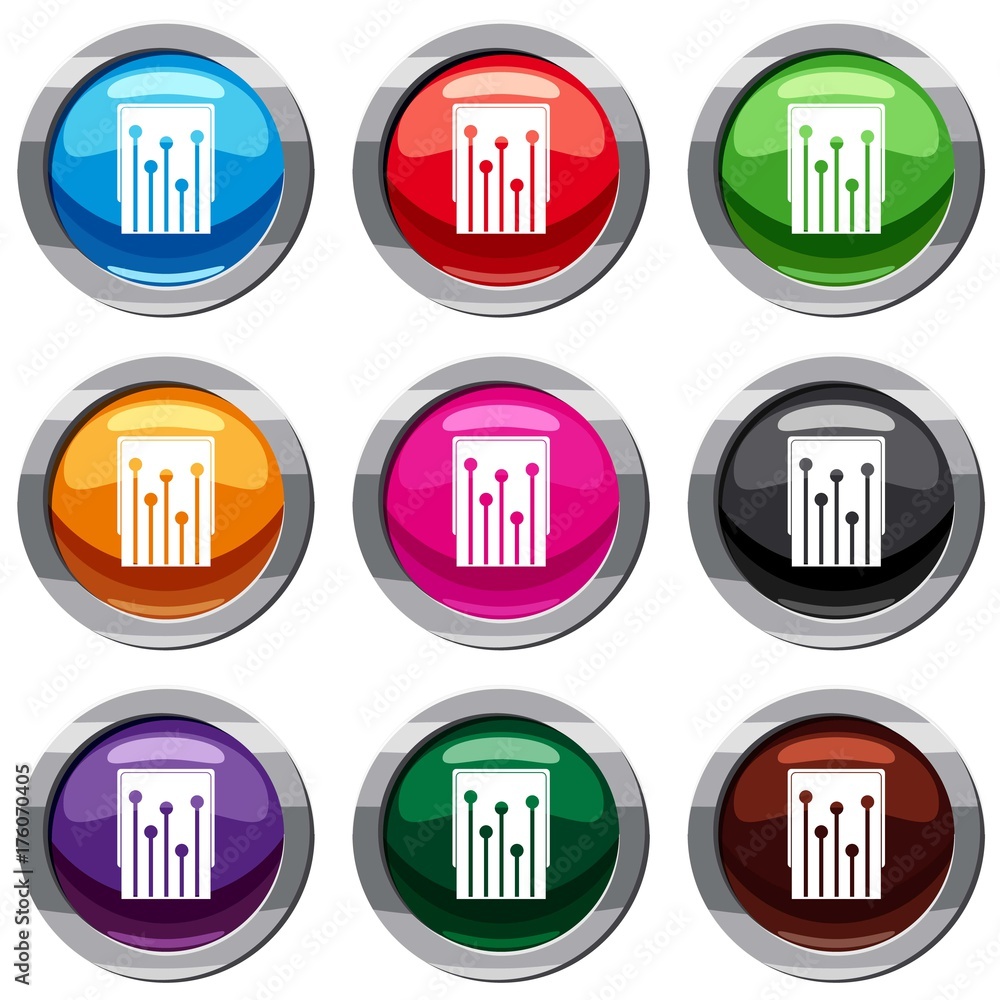 Poster computer processor set 9 collection