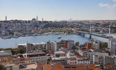 Fototapeta na wymiar Istanbul and Bosphorus