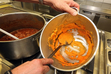 Karotten-Kartoffelpüree
