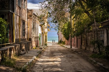 Obraz premium Mogę morze