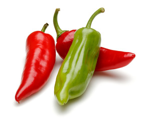 Red and green pepper