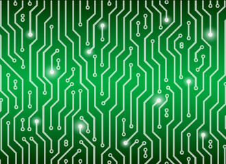 High-Tech Circuit Board Background,technology abstract background, vector illustration