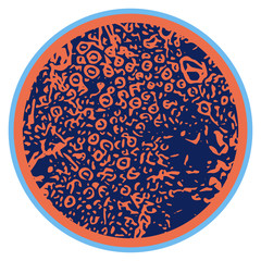 Vector science abstract vector texture background for cover magazine and template banners.
