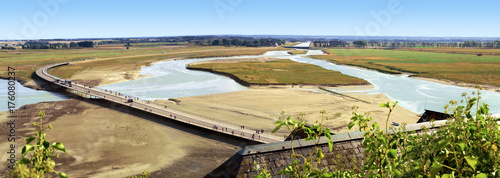 Rivière en baie du Mont-Saint-Michel