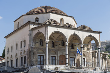 Tzistarakis Moschee in der Plaka, Athen, Griechenland