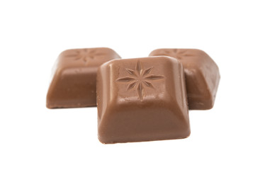 chocolate isolated