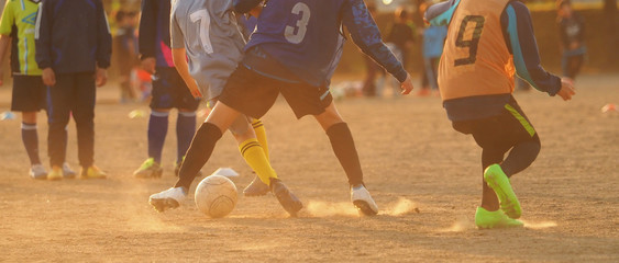 サッカー　フットボール © makieni