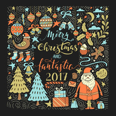 Christmas greeting card