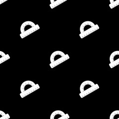 Protractor vector Icon flat style for web and mobile