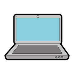 laptop computer isolated icon