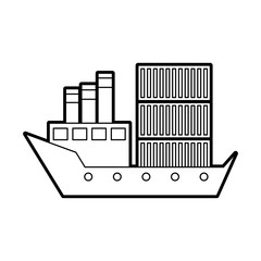 sea transportation logistic freight shipping cargo ship