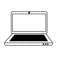 laptop computer isolated icon