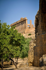 Fototapeta na wymiar Remains in Sicily