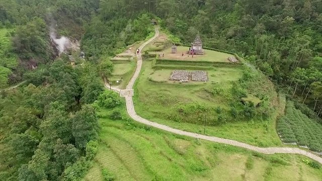 Heritage temple aerial