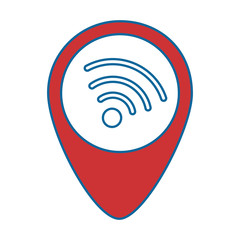 pointer location with wifi signal