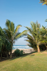 Fototapeta na wymiar Indian Ocean coast