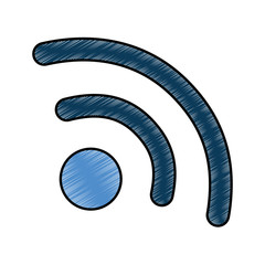 wifi signal isolated icon