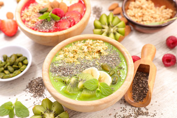 smoothie bowl, healthy breakfast
