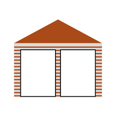 warehouse building exterior commercial empty