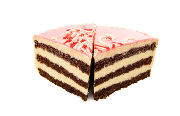 biscuit cake isolated