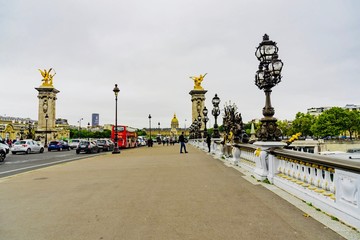 Fototapeta na wymiar paris in autumn capital of France