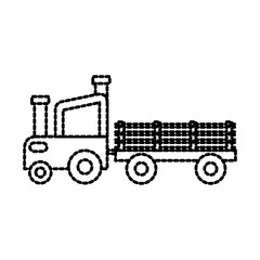 farm tractor trailer agriculture transport