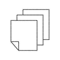 paper document blank sheet design