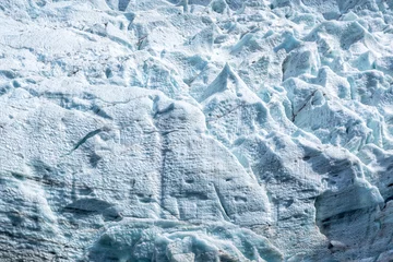 Papier Peint photo Lavable Glaciers Close up on The Bossons glacier, in Chamonix Mont Blanc Massif, The Alps, France