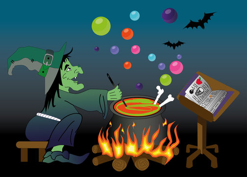 bruja halloween