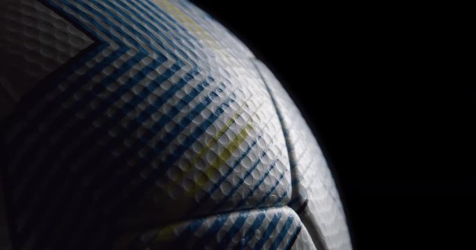 Soccer ball rotating &ndash; orginal file&nbsp;: 4K DCI, PRO RES 444, 12 bits