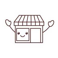 kawaii store grocery shop building exterior
