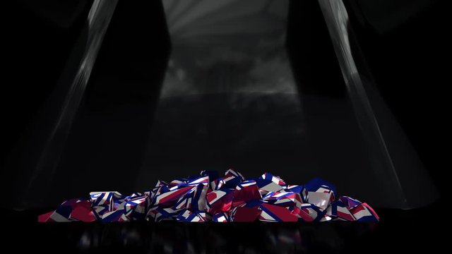 France french collapse flag le la France francais eu 4k