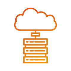 data base center server cloud computing connection storage