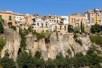 Fototapeta na wymiar the city of Cuenca, in the Spanish province of Castilla and Mancha