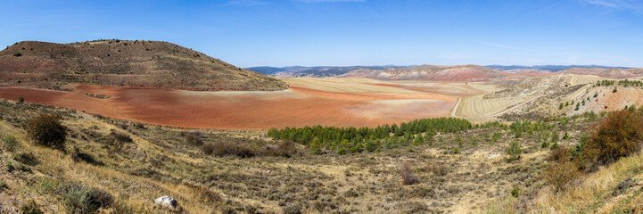 Naklejka premium La Serriana du Cuenca, in the Spanish province of Castilla and Mancha
