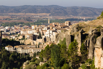 Fototapeta na wymiar La Serriana du Cuenca, in the Spanish province of Castilla and Mancha