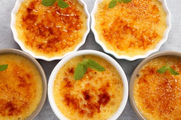 Creme brulee.