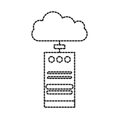 cloud computing tower computer transfer information