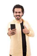 Smiling young man