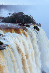 view of Iguassu falls
