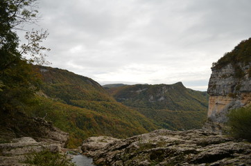 Massif du Bugey dans le Jura