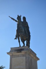 Statue équestre de Louis XIV