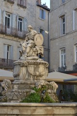 Fototapeta na wymiar Fontaine de la Préfecture à Montpellier