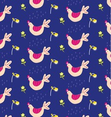 Chicken patterned
