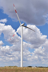 Wind powered generators - green energy