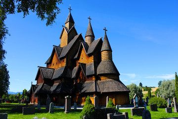 Obraz premium stave church
