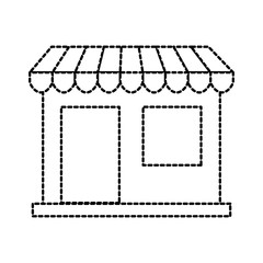 online shopping store exterior concept